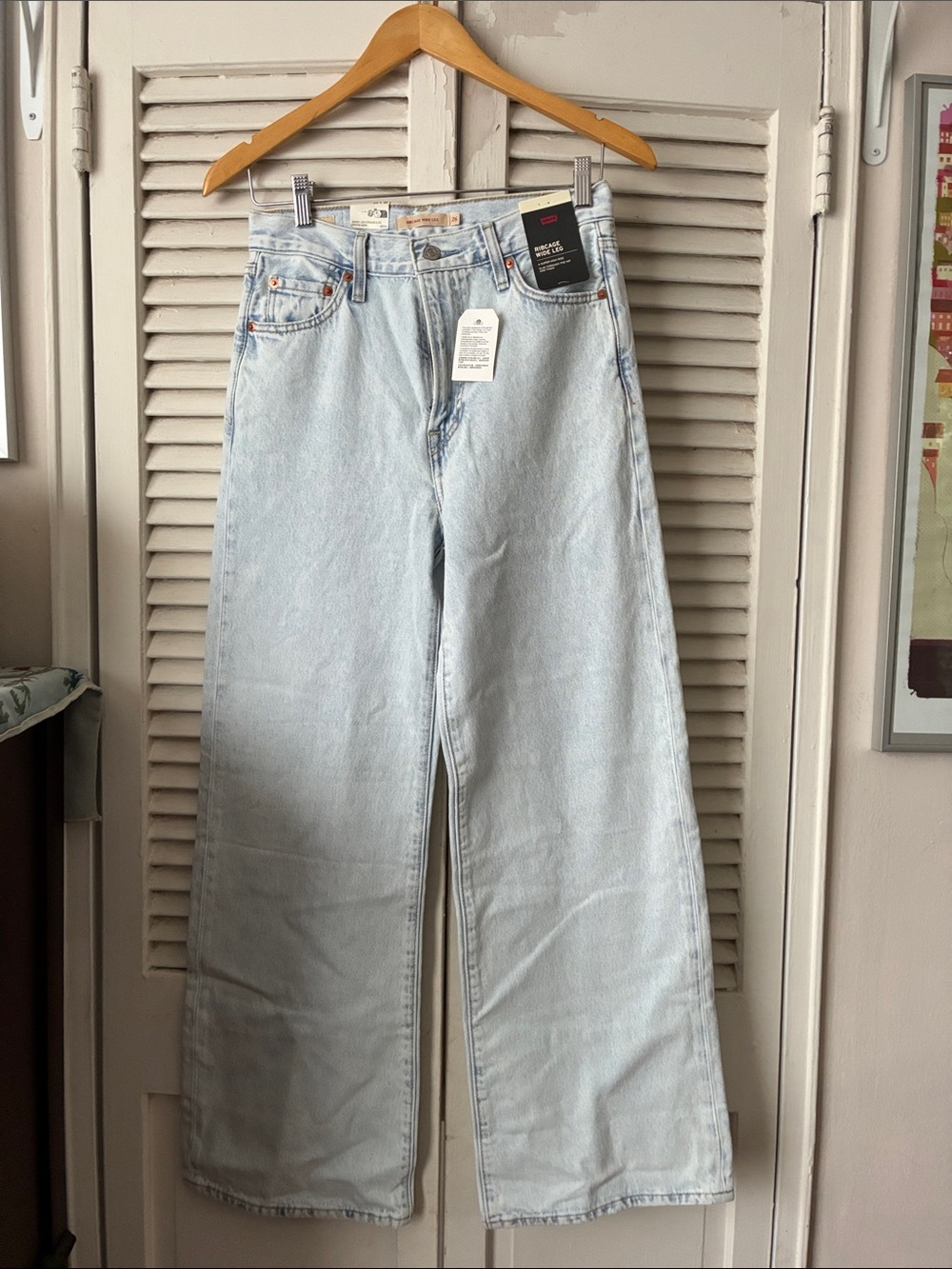 NWT Levi’s Ribcage Wide Leg Jeans